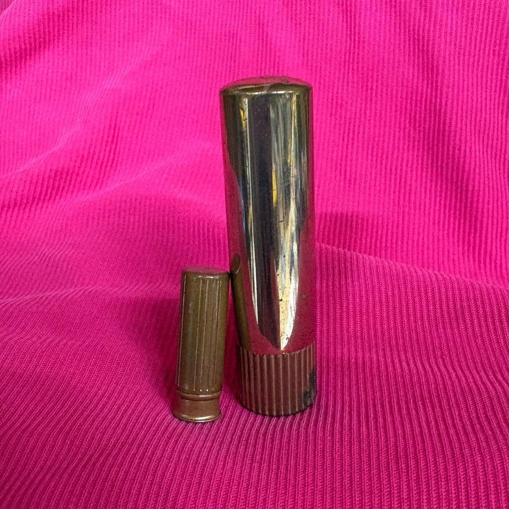 Vintage Flam Glo & Avon gold toned lipstick holders